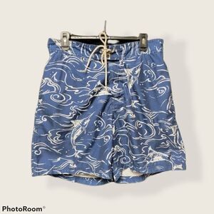 NAUTICA BLUE SWIM TRUNKS 